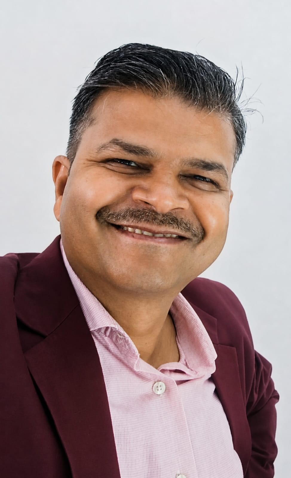 Portrait of Manish Gupta, co-founder of PayIntel